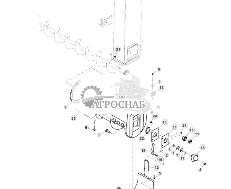 Башмак элеватора чистого зерна, рис - ST831921 749.jpg
